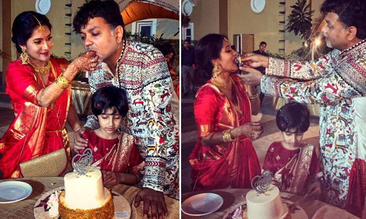 এবার বৌভাতের পর্বটাও সারলেন সৃজিত-মিথিলা