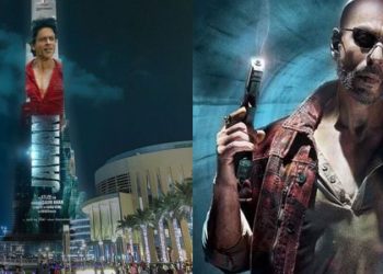 বুর্জ খলিফায় ‘জওয়ান’ এর ট্রেলার লঞ্চ, জানালেন শাহরুখ