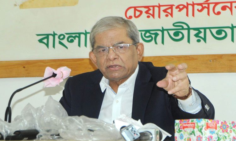 করোনা মোকাবিলায় ৮৭ হাজার কোটি টাকার প্যাকেজ ঘোষণার দাবি বিএনপির