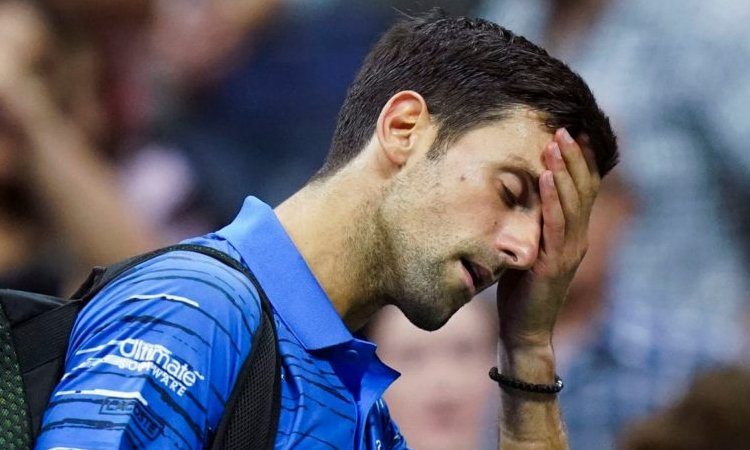 ইউএস ওপেনে ডিসকোয়ালিফাইড জকোভিচ