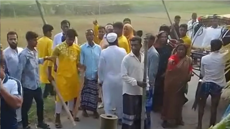 বিয়ে বাড়িতে গরুর মাংস কম দেওয়ায় সংঘর্ষ, বরসহ আহত ২৫