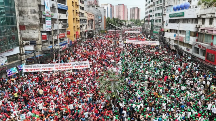 নয়াপল্টনে বিএনপির ‘তারুণ্যের সমাবেশ’ শুরু